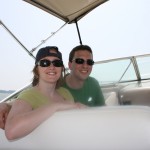 Us on the boat Us on the boat
